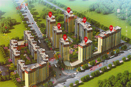 高级中学东圣都山水城二期3室2厅1卫58万92m2